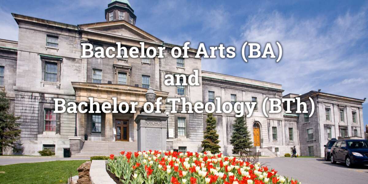 Bachelor of Arts Bachelor of Arts