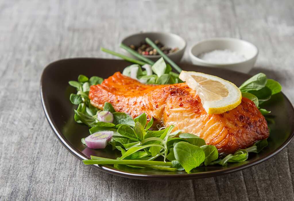 Fish on a table Fish on a table