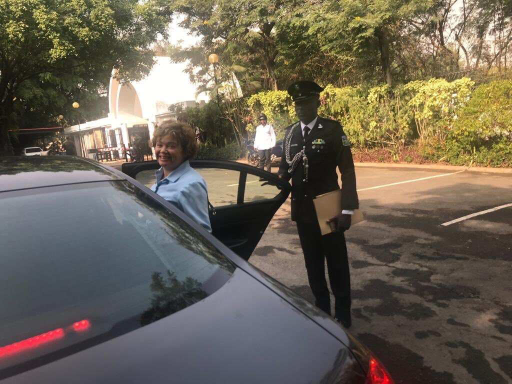 New British high commssioner in Nigeria presents his credential to Buhari New British high commssioner in Nigeria presents his credential to Buhari