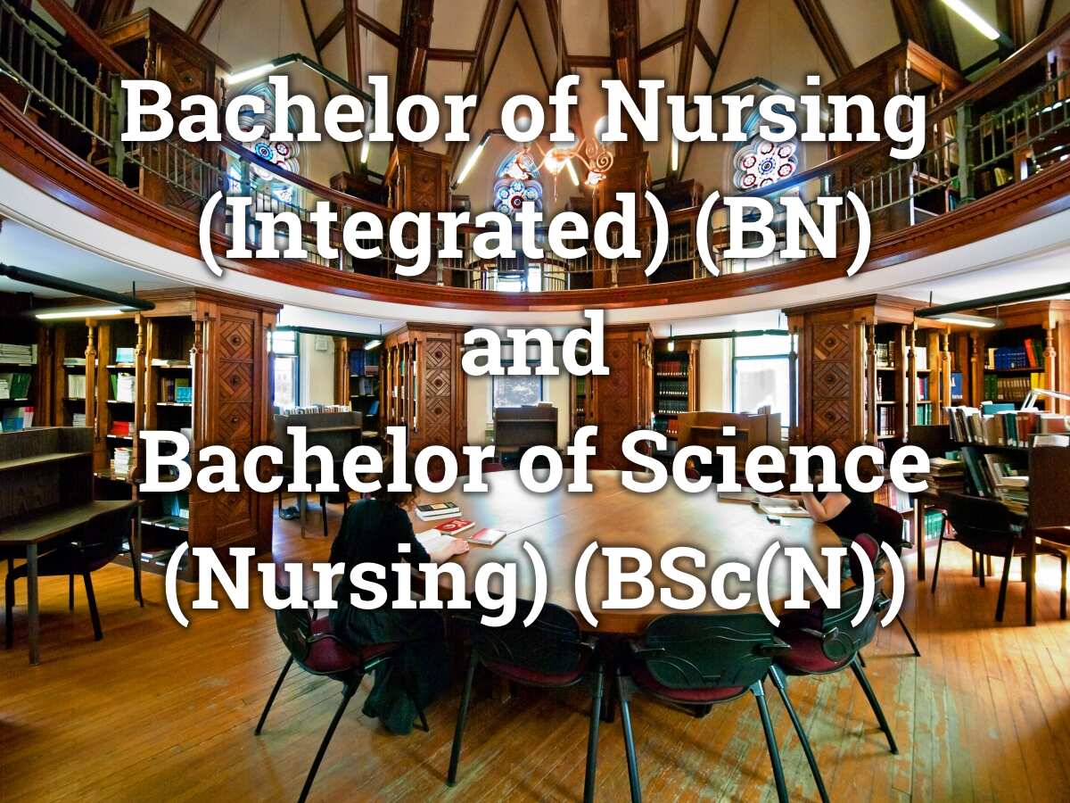 Bachelor of Nursing (Integrated) Bachelor of Nursing (Integrated)
