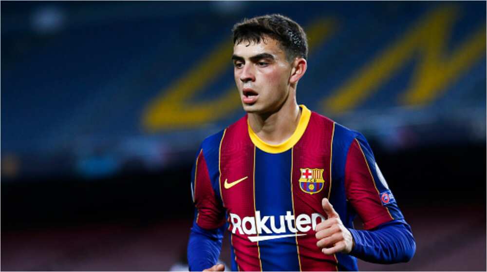 ronald koeman: barcelona manager claims pedri has impressed him