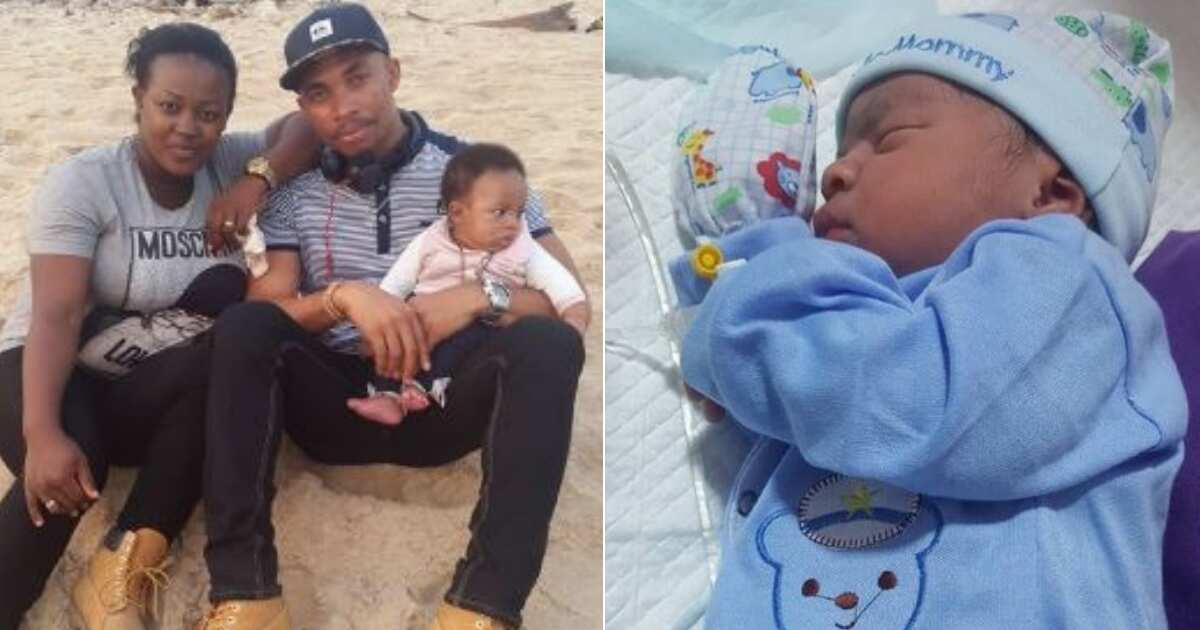Nigerian lady welcomes cute baby despite 2 pregnancy complications (photo) Nigerian lady welcomes cute baby despite 2 pregnancy complications (photo)