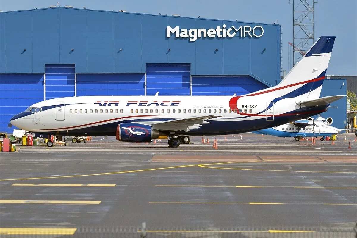 Air Peace airplane Air Peace airplane