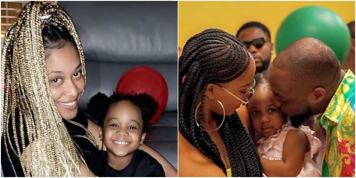 Davido's 2nd baby mama happily brags about singer, says she has no baby daddy problems