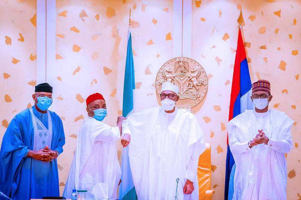 Senator Peter Nwaoboshi Decamps to Ruling APC, Meets Buhari Senator Peter Nwaoboshi Decamps to Ruling APC, Meets Buhari
