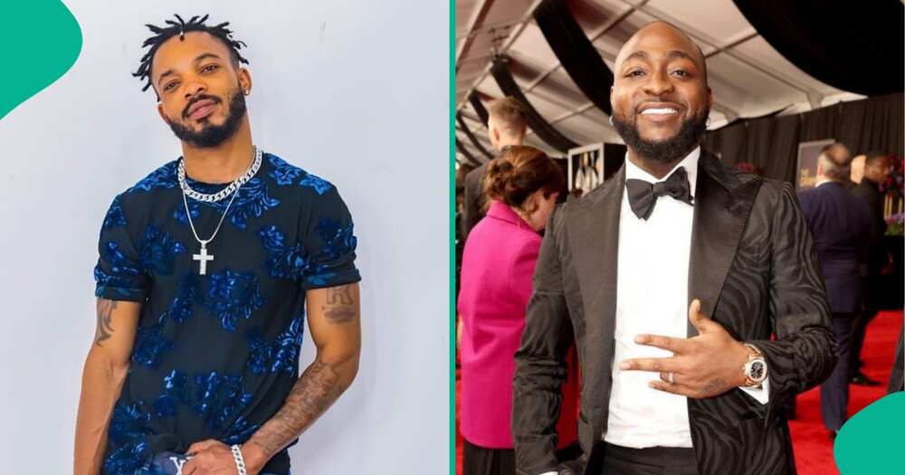 UK based singer Robby Law calls out Davido.