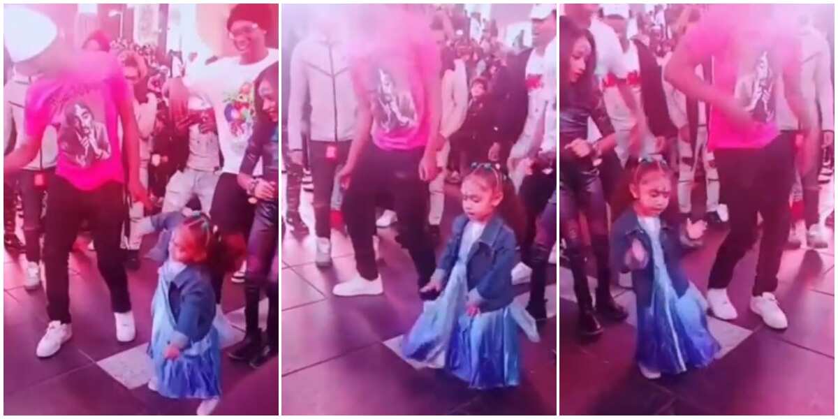 She acted like an adult; Little girl thrills onlookers as she bursts fine dance moves to CKay's song in video