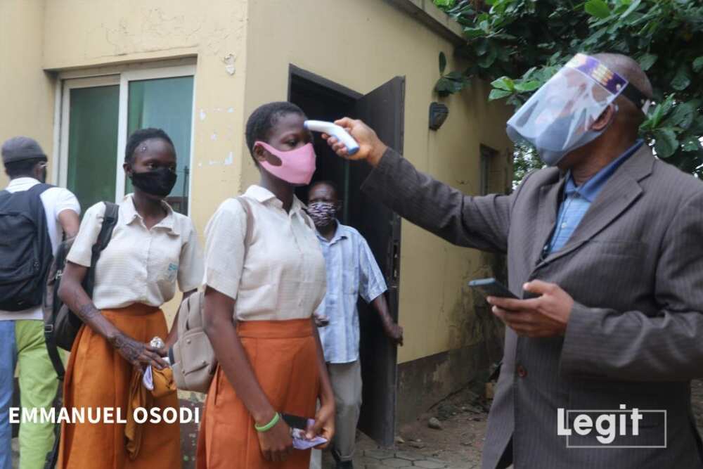 Photo news: Schools resume in Lagos state amid Coronavirus pandemic