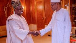 Buhari sends heartwarming message to Senator Amosun as he clocks 62