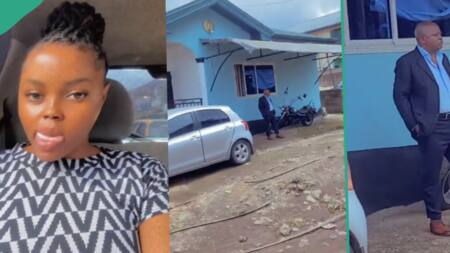 "Caught my father eating outside during service": Nigerian lady shares video, gets many talking