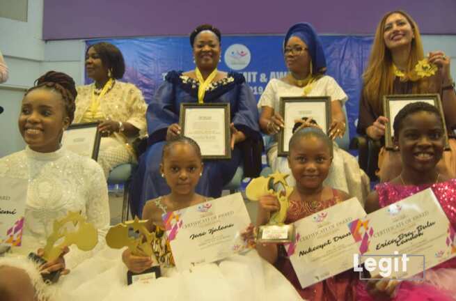 Exclusive: Most Beautiful Girl in the World Jare Ijalana wins African Child Fashion Personality Award in Ghana