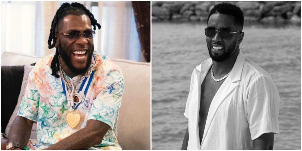 Burna Boy and Diddy link up.