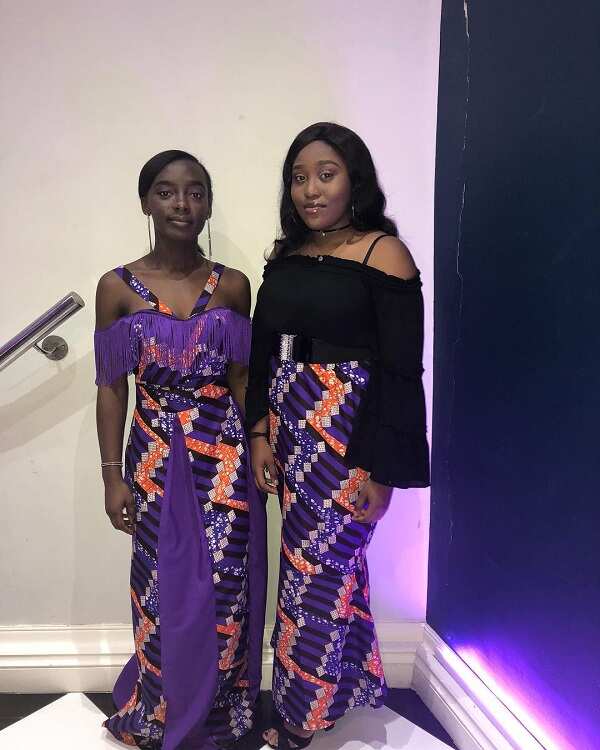 Ankara gown with trim on the top trendy in 2019