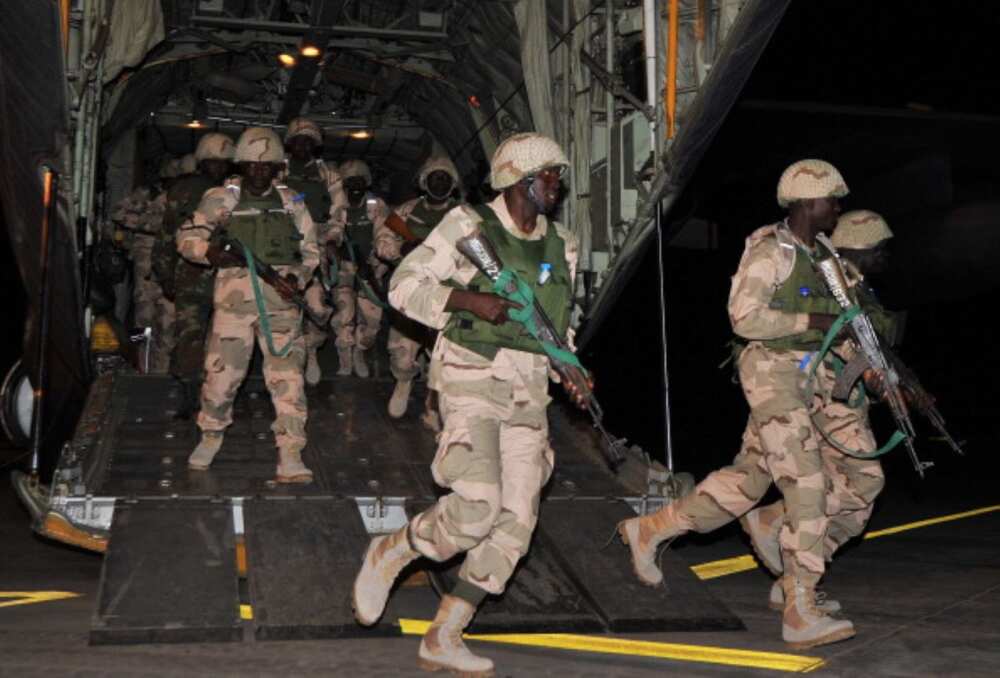 Nigerian soldiers deployment