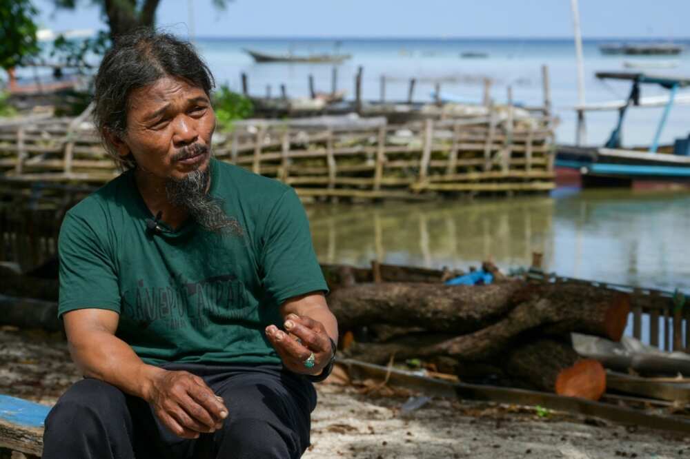 Mustagfirin is one of four Pari residents calling for Holcim to reduce its emissions Mustagfirin is one of four Pari residents calling for Holcim to reduce its emissions