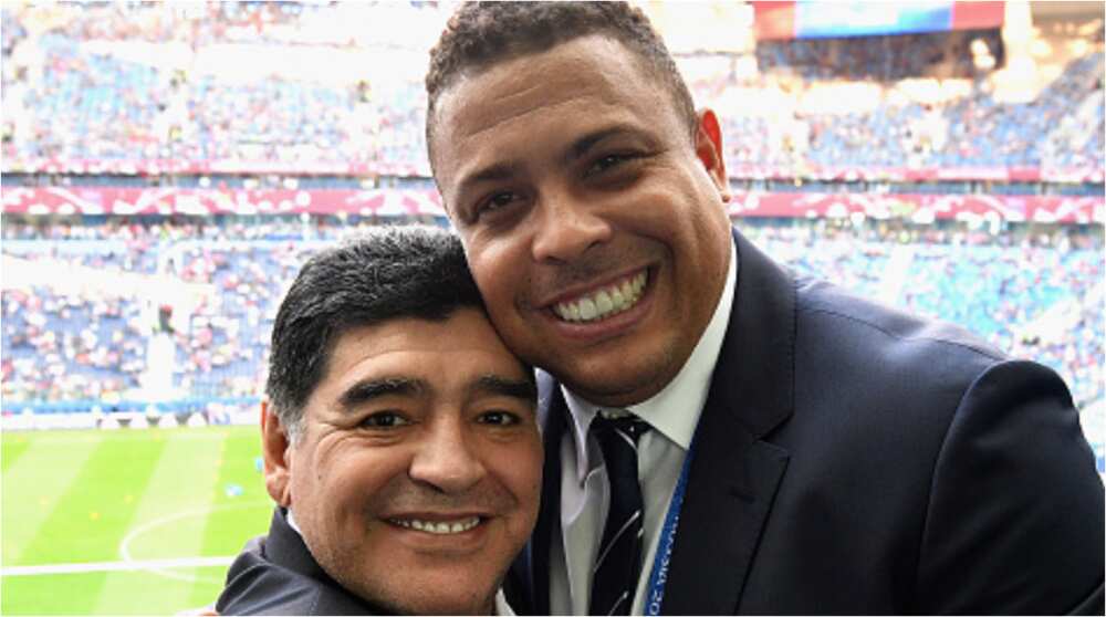 Ronaldo: Brazilian legend claims Maradona insisted on giving him one of two special watches
