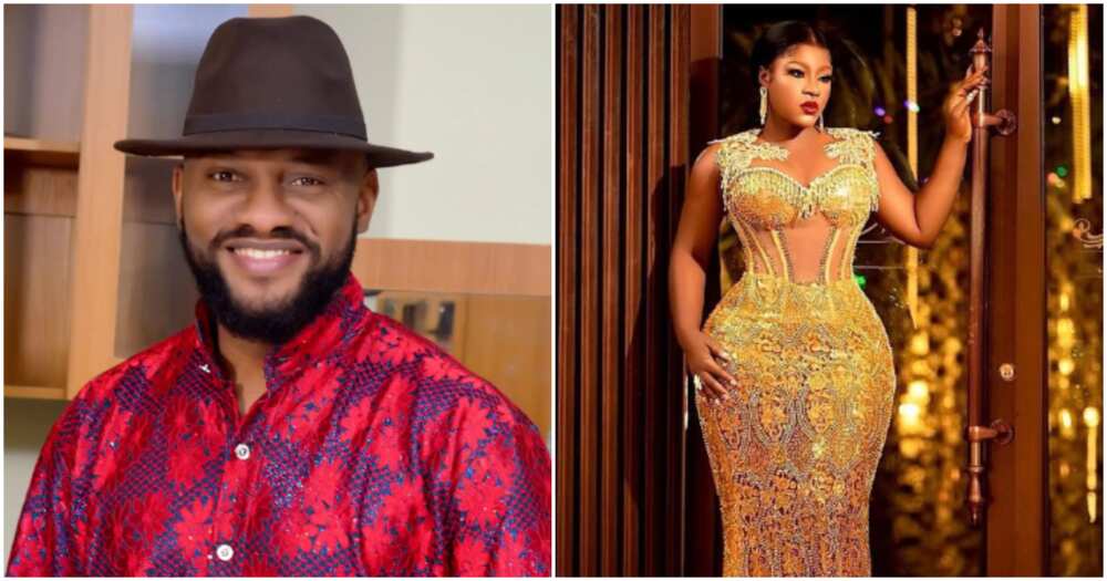 Photos of Nollywood stars Yul Edochie and Destiny Etiko