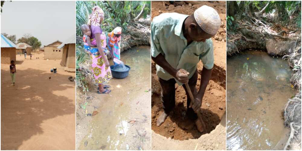 Kano villagers who drink from dirty river finally get well