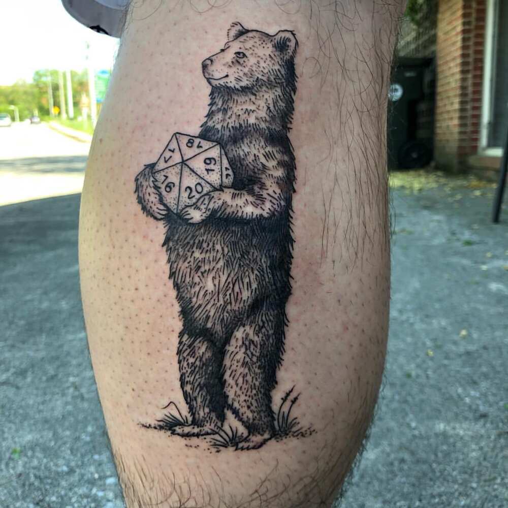 bear tattoo