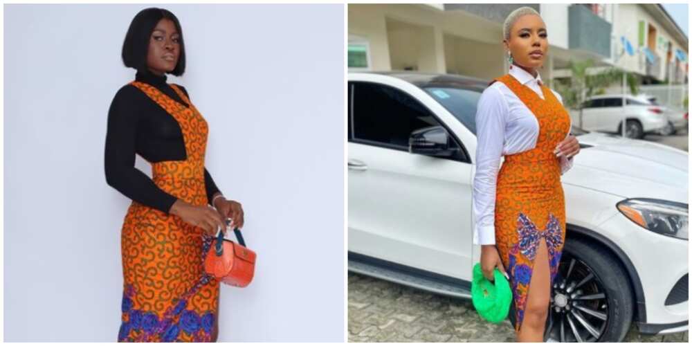 Photos of Alex Unusual and Nancy Isime.