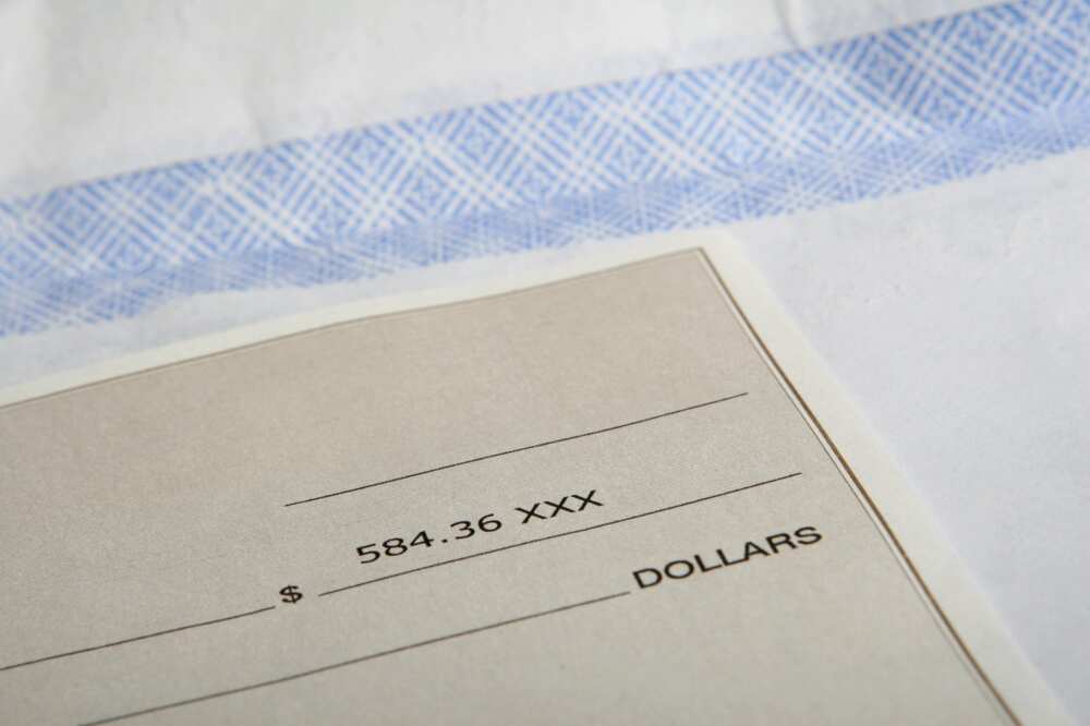 writing a check writing a check
