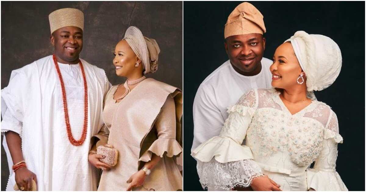 Oba Elegushi and Olori Hadiza mark 1st wedding anniversary (photos)