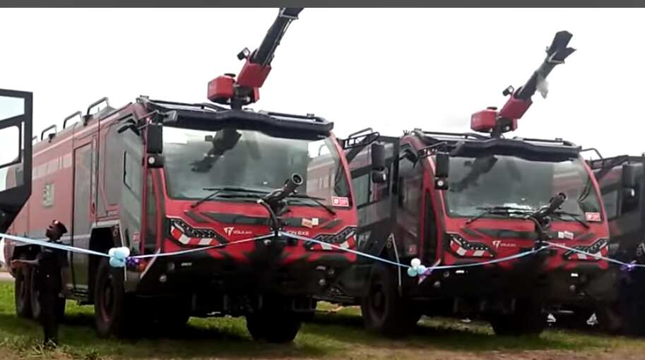 Fire fighting trucks