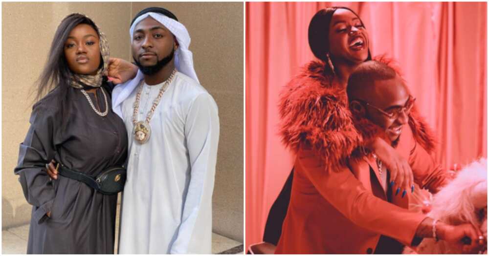 Davido and Chioma have hug out a few times