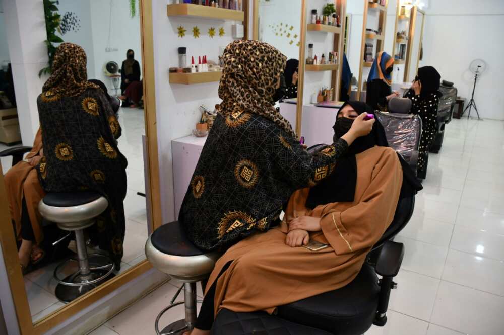 By banning beauty salons the Taliban is aoutlawing one of the few remaining opportunities for women to socialise away from home