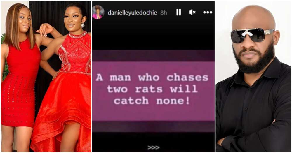 Yul Edochie's daughter Danielle shares cryptic post.