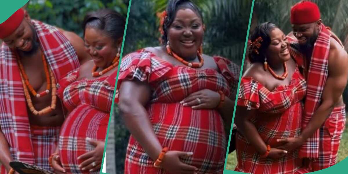 Awwww! Video of Stan Nze & Blessing Obasi flaunting baby bump goes viral