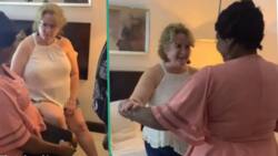 "True love": Man visits his mother with his white wife for the first time, video shows her reaction