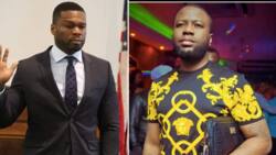 50 Cent shares plan to make a movie about jailed Nigerian scammer Hushpuppi, peeps can't wait
