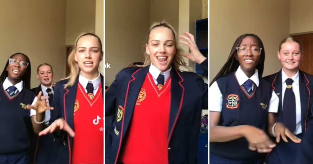 TikTok user @luckkyysa shared a dance video showing her and two friends oozing confidence