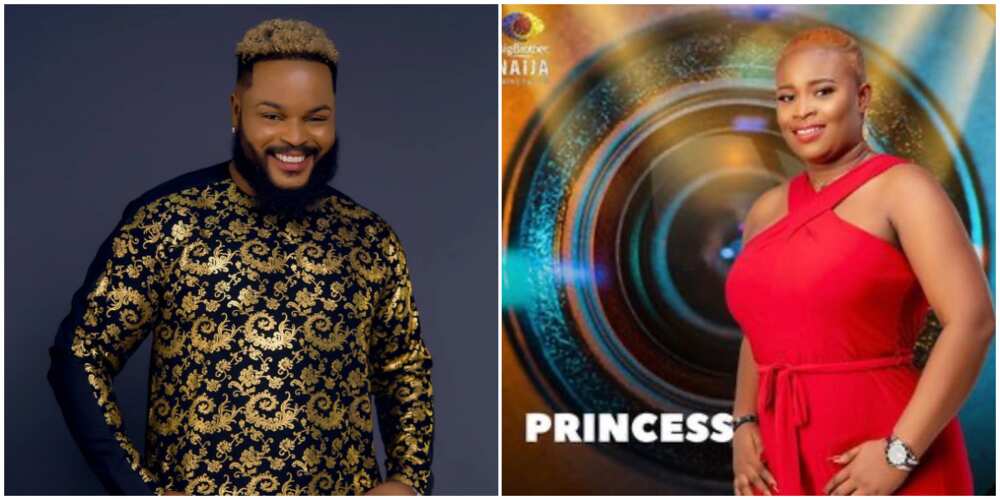 BBNaija: Princess clashes with Whitemoney over bed space