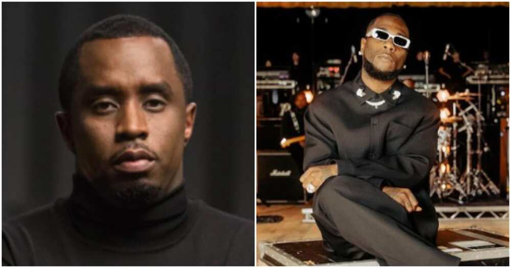 American singer Diddy and Burna Boy