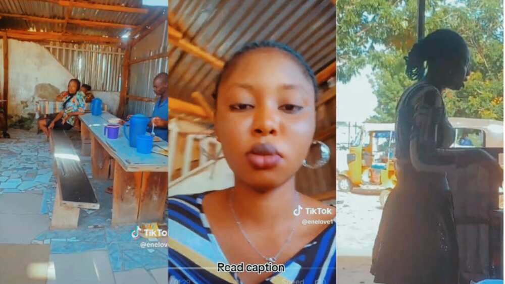 Lady narrated how mother's profit from restaurant helps pay school fees