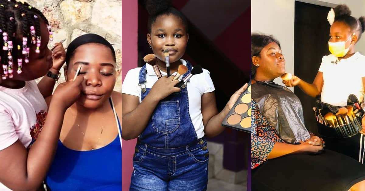Nelissa Attiogbe: 10-year-old makeup artist making waves in beauty industry; 13 photos and videos of her works
