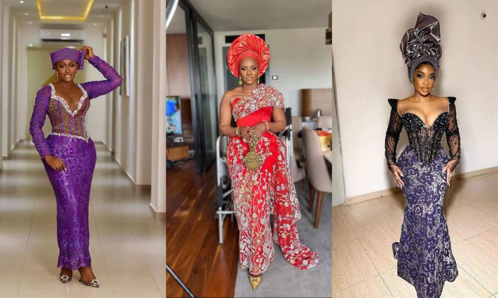 30+ gorgeous cord lace Aso Ebi styles to draw inspiration from 