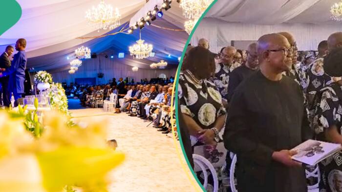 Drama at Herbert Wigwe’s wake-keep as "RCCG pastor" fails to recognise Peter Obi, video trends