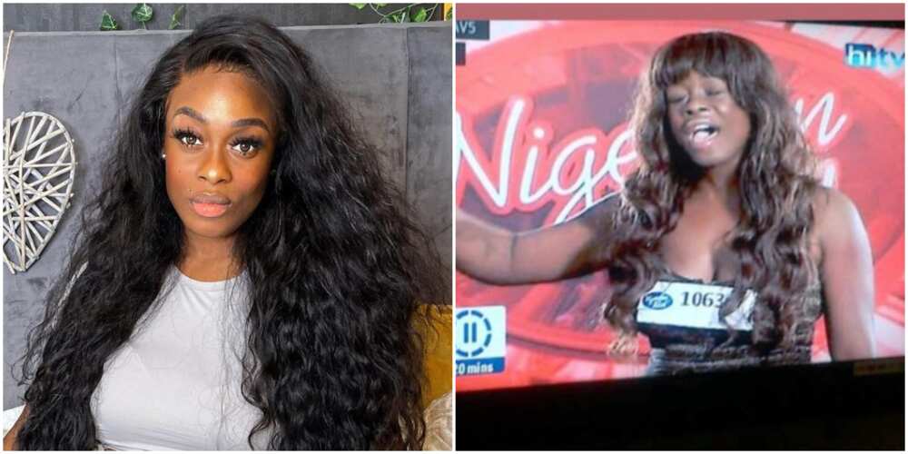 BBN's Uriel at Nigerian Idol audition BBN's Uriel at Nigerian Idol audition