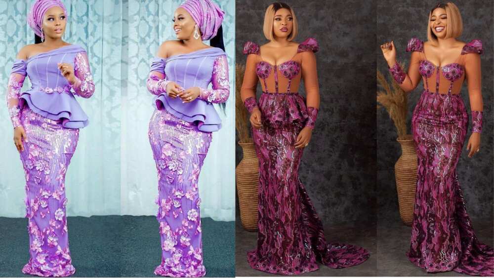 latest Nigerian lace styles