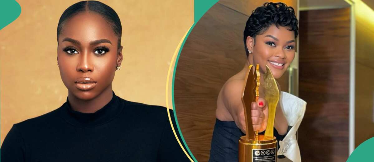 You won't believe how Lilian Afegbai reacted to Kehinde Bankole's AMVCA win that got people talking (video)