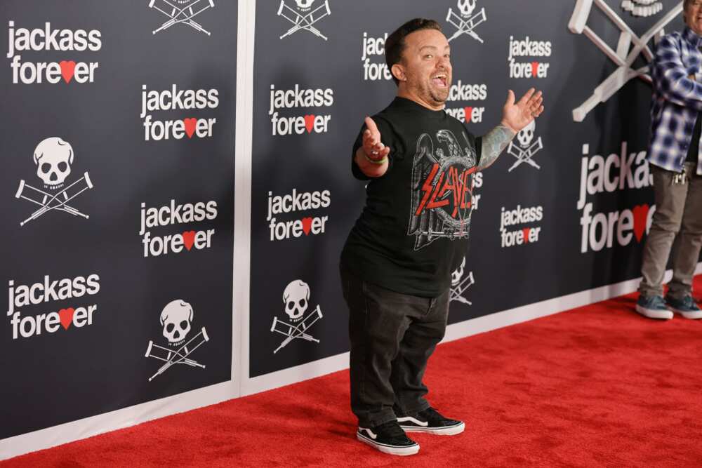 Jason 'Wee Man' Acuña at TCL Chinese Theatre n Hollywood