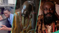 Drama as Erekere steals Fathia Balogun, Femi Adebayo, other Jagun Jagun cast's phones in funny video