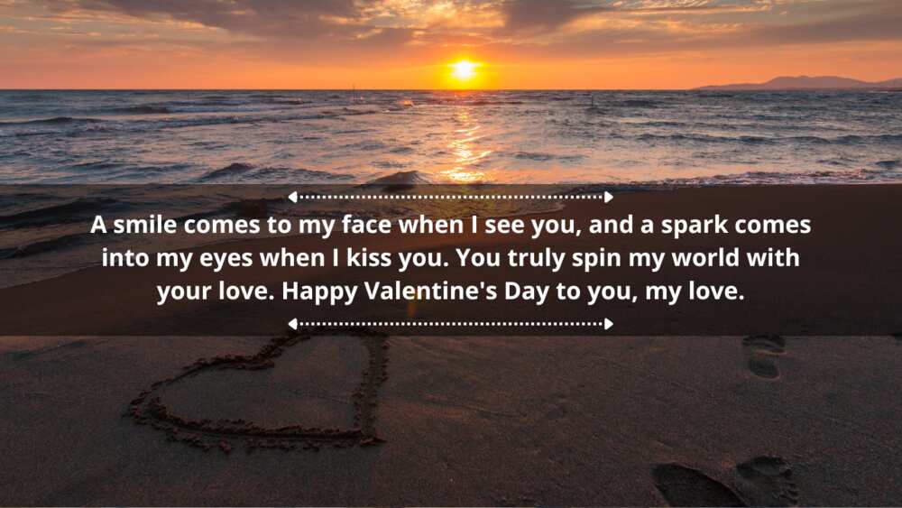 Valentine messages for boyfriend
