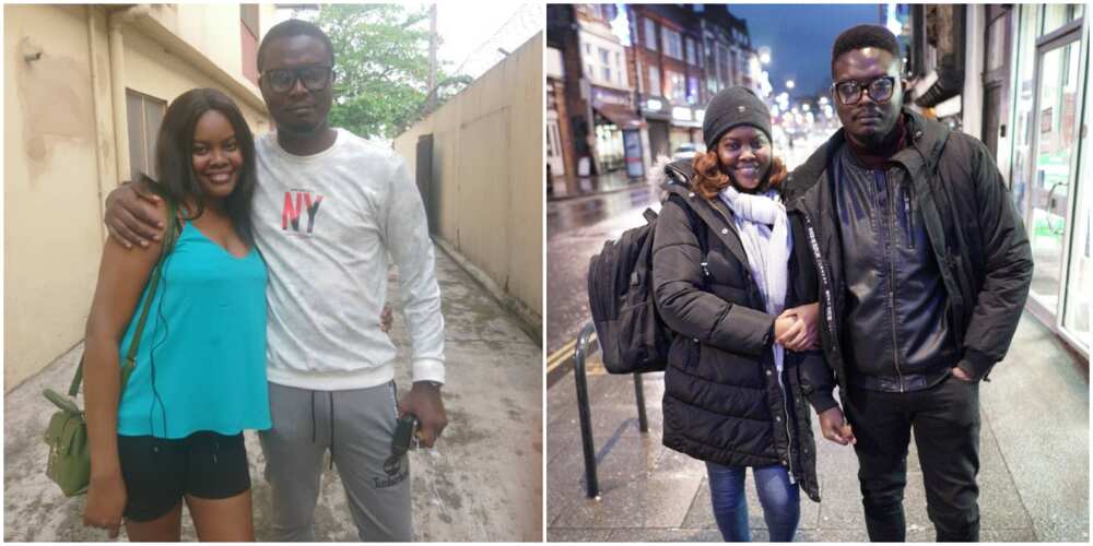 Nigerians react to old and new photos of siblings who moved abroad