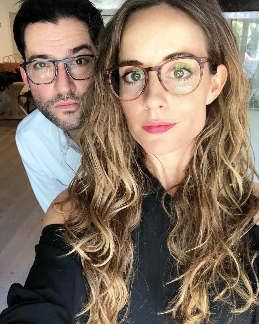 Tom Ellis and Meaghan Oppenheimer