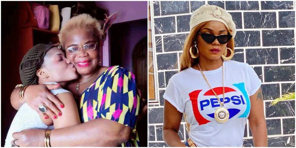 Iyabo Ojo remembers mum 41 days after death, vows to throw big party for her 1st remembrance