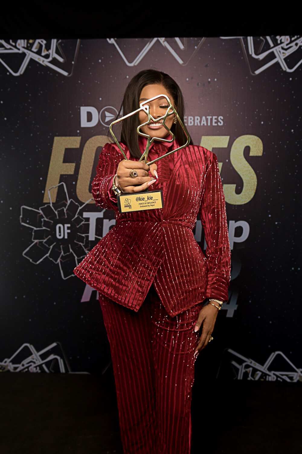 Kiekie, The Force of Influence (Nigeria) Award, Trendupp Awards 2024